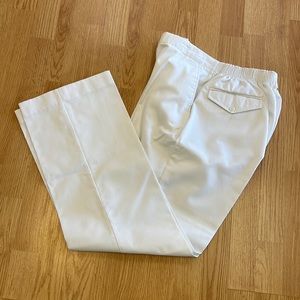 Vintage White Pants No Name Made In USA Sz 32